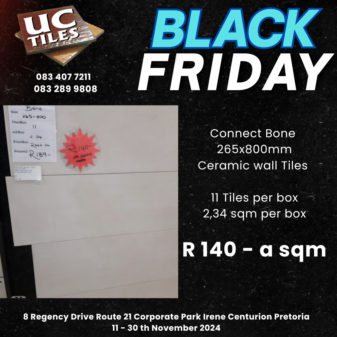 Tiles on sale for Black Friday wall tiles Connect Bone