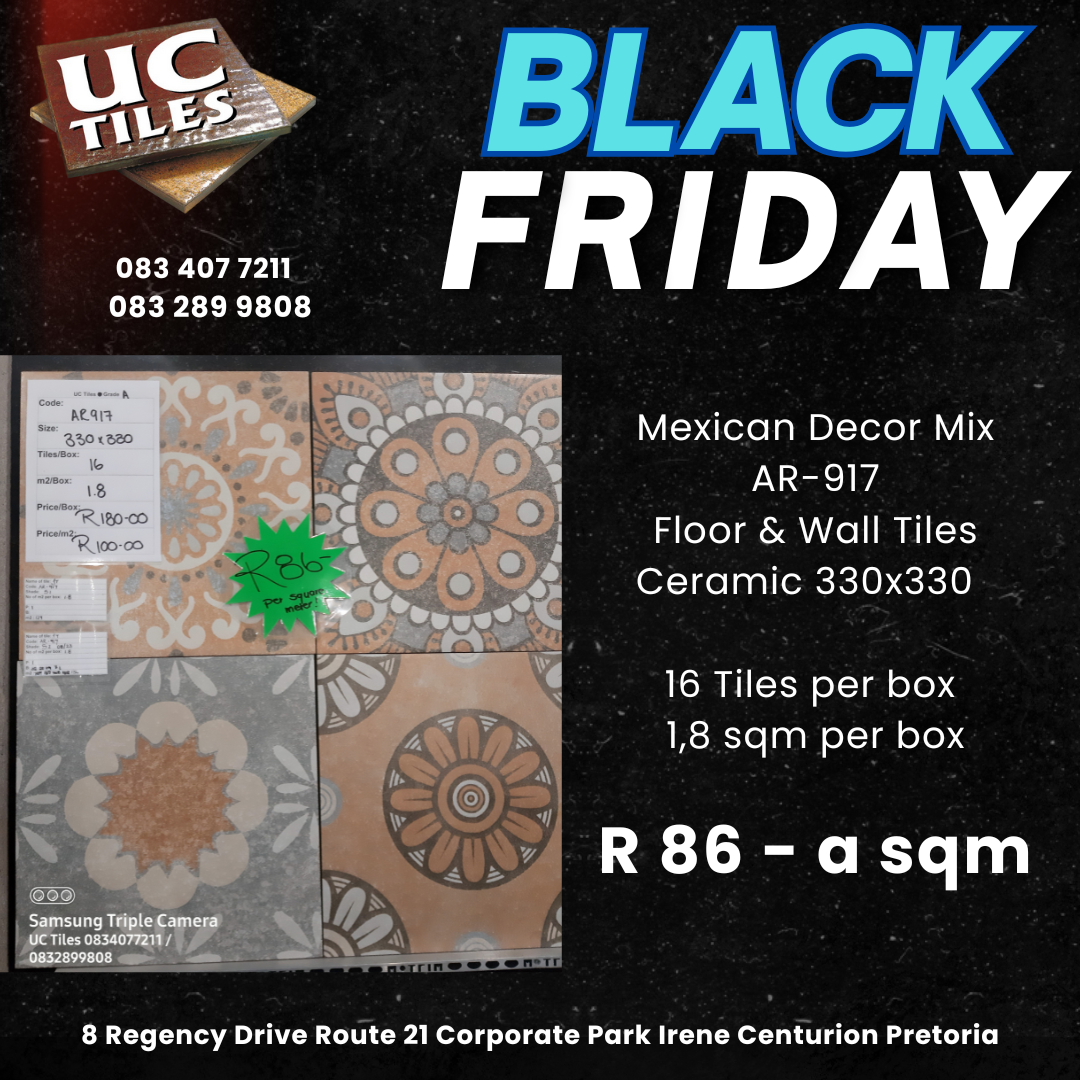 Tiles on sale for Black Friday Decor tiles