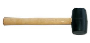 Falcon Rubber Mallet Black