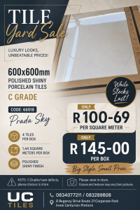 Tiles on sale Flyer